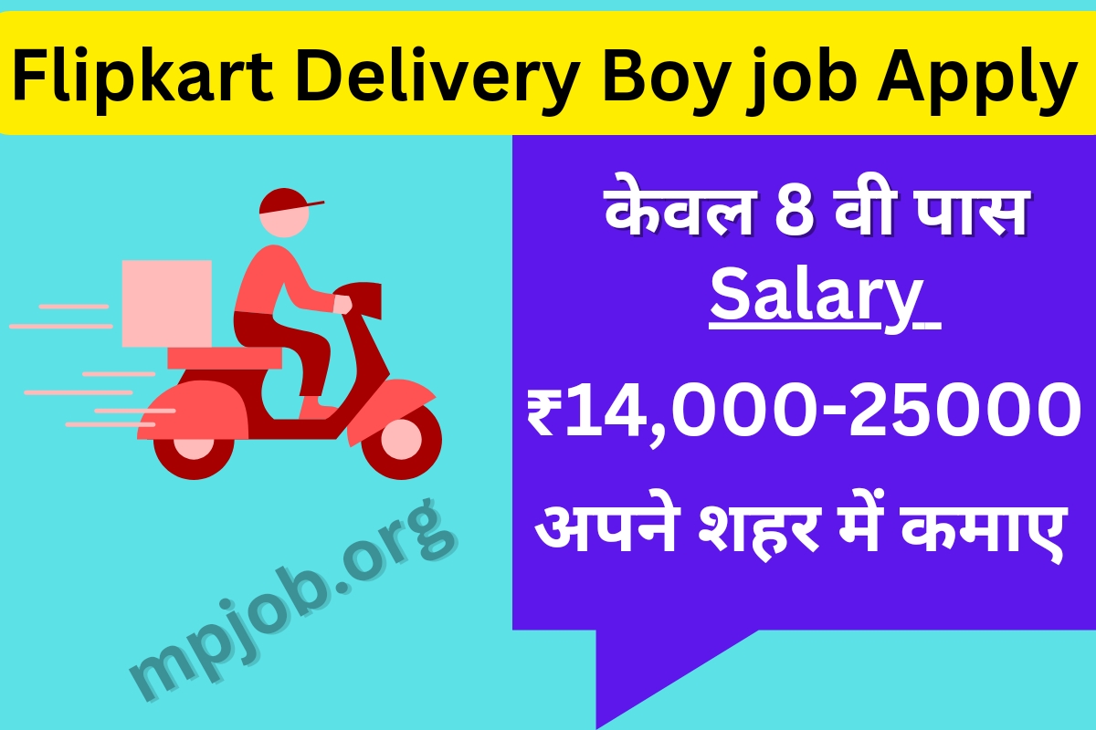 Flipkart delivery boy job
